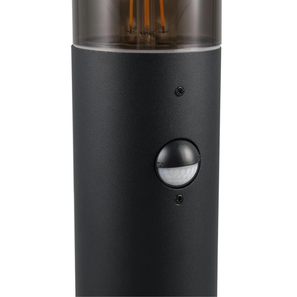 Ogrodowy słupek z czujnikiem ruchu Hoosic 522260132 IP44 czarny