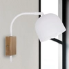 Regulowana lampa ścienna RUPI 21-75482 metalowa loftowy kinkiet biały