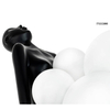 Lampa podłogowa Human MSE010100326 Moosee człowiek do salonu biała czarna