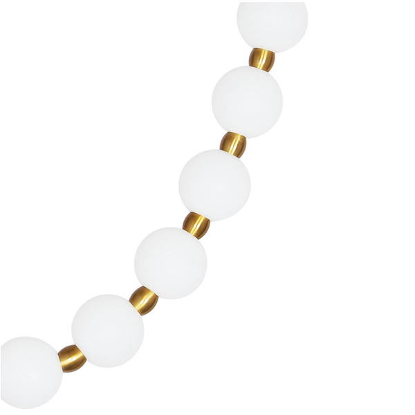 Wisząca lampa kulista Dorado LP-002/4M CCT LED 3000-6000K biała złota