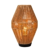 Lampka nocna Cordulle 34543/01/72 Lucide pleciona eco drewniana brązowa