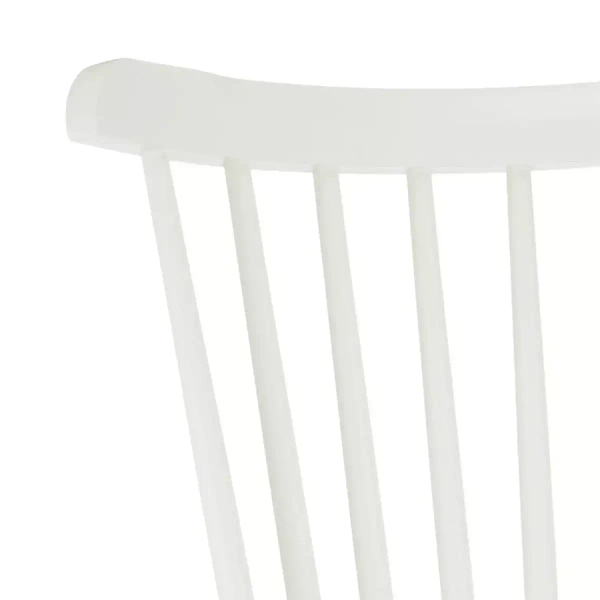 Krzesło skandynawskie Stick MH-010CH-W Moos drewno jesionowe białe