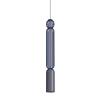 Sypialniana wisząca lampa CAMELEON SINGLES 12196 druciana granatowa