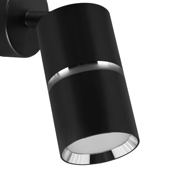 Lampa ścienna DIOR SPT 4260 Ideus regulowany metal czarny chrom