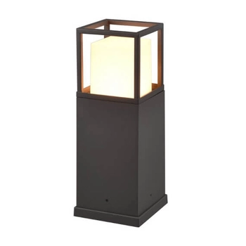 Metalowy słupek na taras PORTOR DL142577860 LED 14,5W 2300-4000K IP54 antracyt