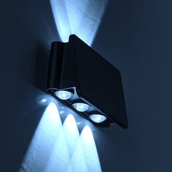 Lampa solarna Alf EKO9100 Ekolight LED 4W 6000K elewacyjna IP54 czarna