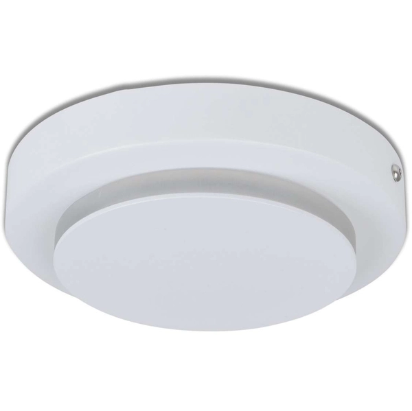 Ścienna LAMPA kinkiet DALLAS 1352923 Nave okrągła OPRAWA metalowa LED 6W 3000K plafon sufitowy biały