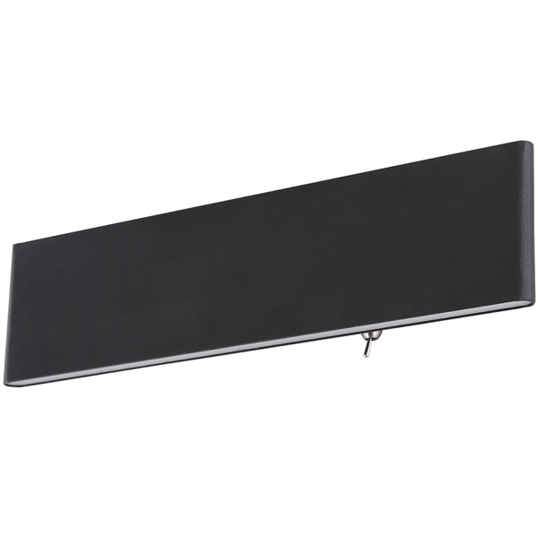 LAMPA ścienna SIEGFRIED 41751-12B Globo metalowa OPRAWA prostokątna LED 12W 3000K kinkiet czarny