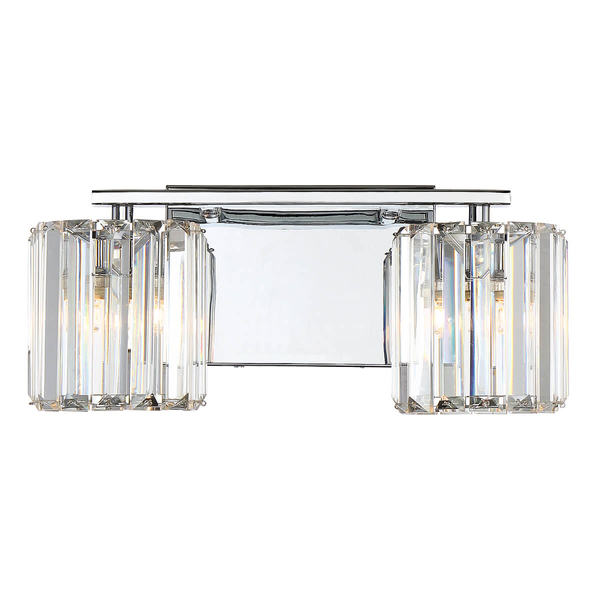 Łazienkowa lampa ścienna Divine QZ-DIVINE2-PC-BATH glamour IP44 chrom