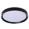 Plafoniera LAMPA sufitowa NURIA 79182/24/30 Lucide okrągła OPRAWA plafon LED 18W 2700K natynkowy czarny
