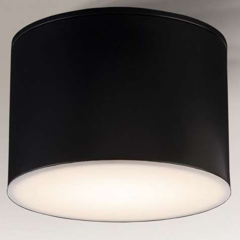 Downlight LAMPA sufitowa SUWA 1174 Shilo natynkowa OPRAWA plafon okrągły czarny