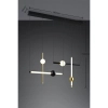 Designerska lampa wisząca Melita 331510680 LED 21W 2300-4000K czarny złoty