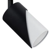 Lampa punktowa do systemu szynowego 1-fazowego Zebra 04211 Ideus czarna biała