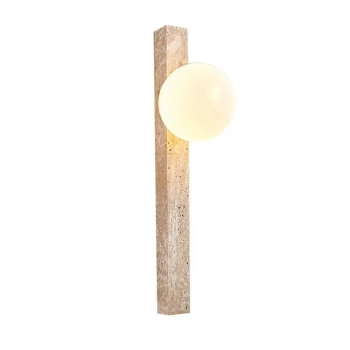 Nowoczesna ścienna lampa Travertino CGTRAVER60 LED 4W 3000-6000K trawertyn
