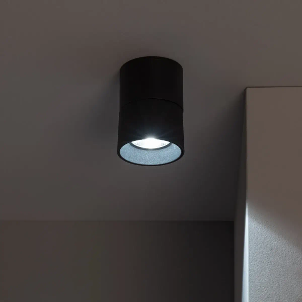 Metalowy spot Estetica ABR-LPR-7W-C-NW Abruzzo LED 7W 4000-4500K czarny