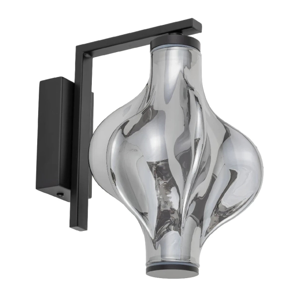 Naścienna lampa nieregularna Elva 18219 LED 8W 3000K grafitowy