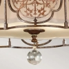 Sufitowa LAMPA hygge Marcella MARCELLA FE-MARCELLA-SF Elstead FEISS metalowa OPRAWA plafon dekoracyjny brąz
