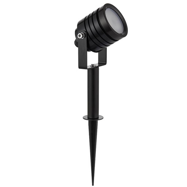 Gruntowa lampa z regulacją Luminatra 78636 LED 4W 4000K IP65 czarny