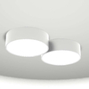 Plafon LAMPA sufitowa ZAMA 7039 Shilo natynkowa  OPRAWA okrągła biała