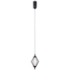 Lampa wisząca diament Sevil PND-34403-1-BK LED 5W 3000K druciana czarny