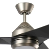 Wentylator z lampą LED Jade pewter KLF-JADE-60-AP 1xLED 17W 3000K na pilot