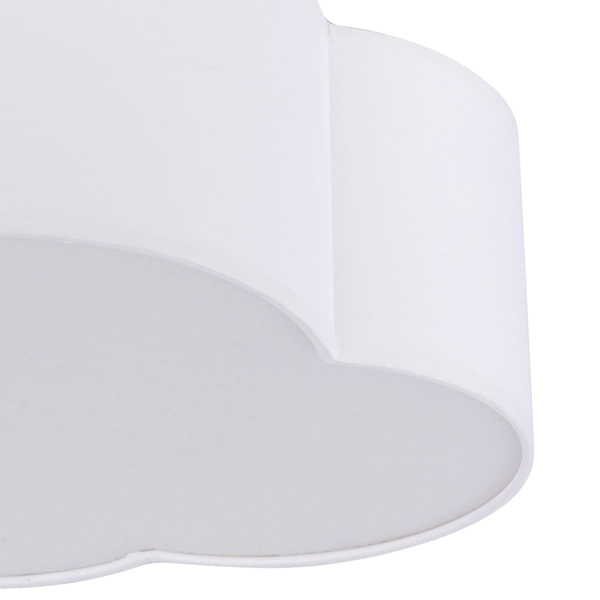 Dziecięcy plafon chmurka Cloud 4228 TK Lighting metalowy z tkaniny biały