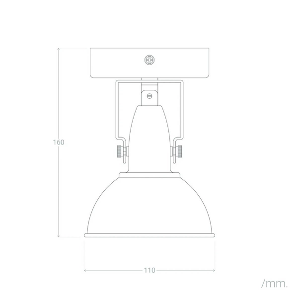 Regulowany kinkiet Retro ABR-RRO-C-E14 Abruzzo czarny złoty