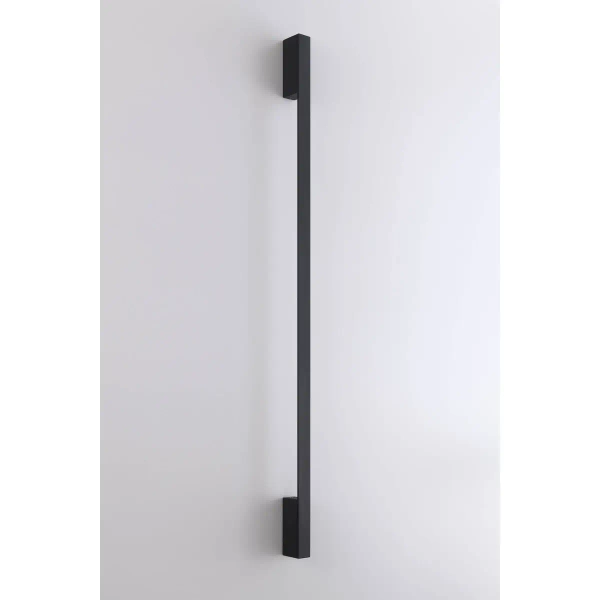 Minimalistyczna lampa ścienna Sappo LED 25W do holu czarna