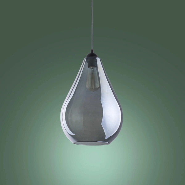 Zwisająca lampa Fuente 2326 TK Lighting kropla grafitowa czarna