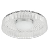 Kryształowy plafon Leena LEE5208 LED 16W 2700K okrągły chrom