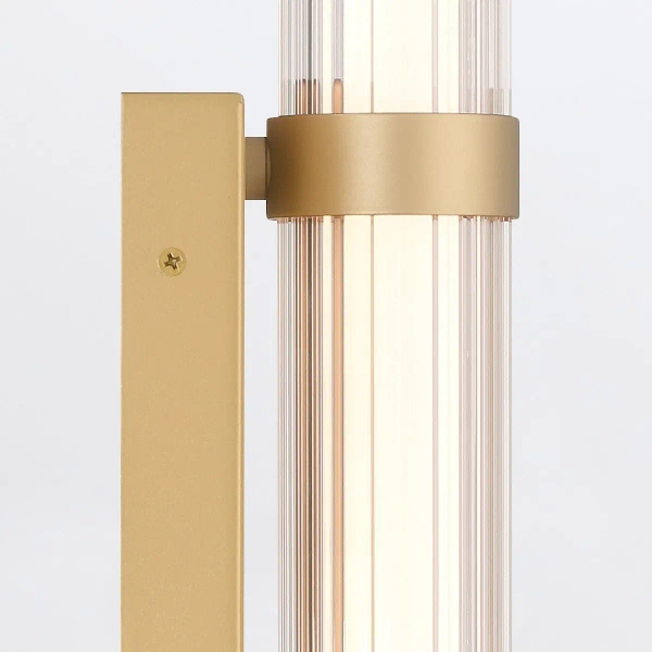 Przyścienna lampa tuba Fayton QN-FAYTON-M-BG LED 21,6W 3000K IP44 złoty