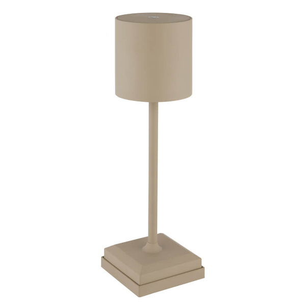 Abażurowa stojąca lampa Dixon 58487S LED 1,5W 2900K dotykowa beżowa