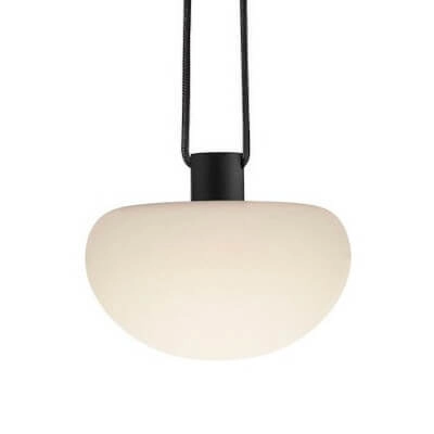 Wisząca lampa zewnętrzna SPONGE 2018103003 ściemnialna IP65 biała czarna