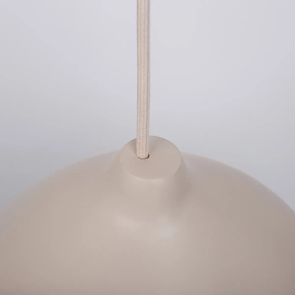 Salonowa lampa wisząca MAURO 41124 nad stół beżowy