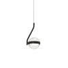 Lampa wisząca ASTRID czarna przezroczysta AZ7196 1xLED 7W 3000K kula