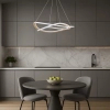 Podwójny ring wisząca lampa Kallira 72282 LED 72W 3000K złoty