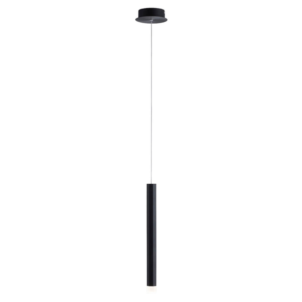 Pojedyncza lampa zwisająca Bruno 15202-18 LED 6W 3000K sopel czarny