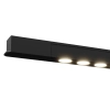 Szynowa punktowa lampa sufitowa Slim Stip TLV-13-12TU LED 12W CCT czarny