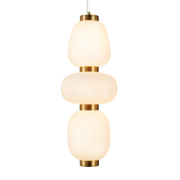 Zwieszana lampa BRILLA ST-CP241210-3L złota LED 69W 3000K złoty biały
