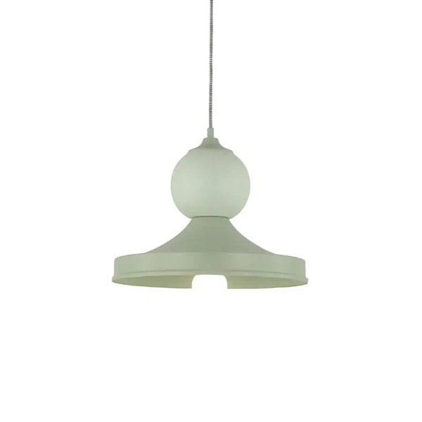 Lampa ceramiczna wisząca Tigali szałwiowa 5245 1xE27 do jadalni