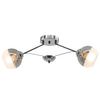 LAMPA sufitowa 1018/2 8C Elem metalowa OPRAWA szklane kule chrom