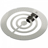 Czarny plafon salonowy 137623620811 LED 43W nowoczesny