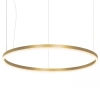 Wiszący ring lampa 22239 LED 43W 3000K pierścień do przedpokoju złoty