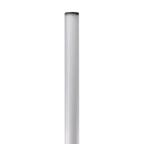 Słupek zewnętrzny minimalistyczny ogrodowy EBRO LED 32W 3000K IP65 AZ6768 czarny aluminiowy