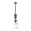 Lampa wisząca do jadalni Manso PND-37462D-MC-GD Italux multikolor