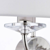 Lampa ścienna z abażurem hampton ecru nikiel Nixon OUTLET