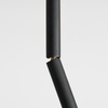 Czarna lampa sufitowa Stick 1084PL_G1_M Aldex ruchomy reflektorek do salonu