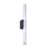 Ścienna lampa transparentna czarna VERTI LED 9W 3000K góra-dół ST-HC-D14-H500