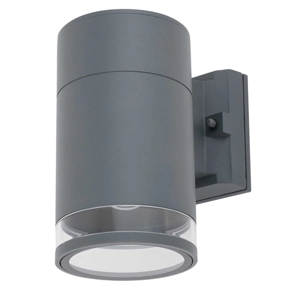 Kinkiet zewnętrzny Rock 10686 na elewację IP44 tuba metalowy grafitowy