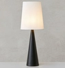 Lampa stołowa Conus 108597 Markslojd nowoczesna abażur biały czarny outlet